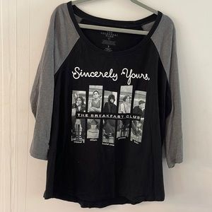 Torrid Size 2X Breakfast Club Raglan Tee